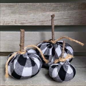 💰final discount💰Handmade mini fabric pumpkins